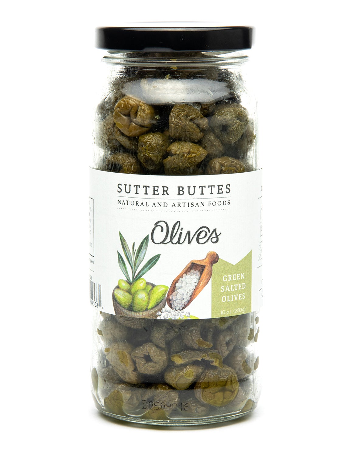 Olives, Green, Salt-Cured,12 - 283 Gram Avg