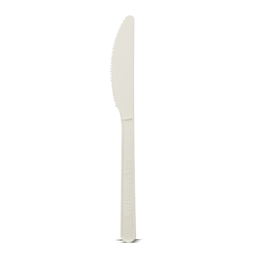 Knives, Plastic, White, 6 Inch, 6 Linear Inch,20 - 50 COUNT