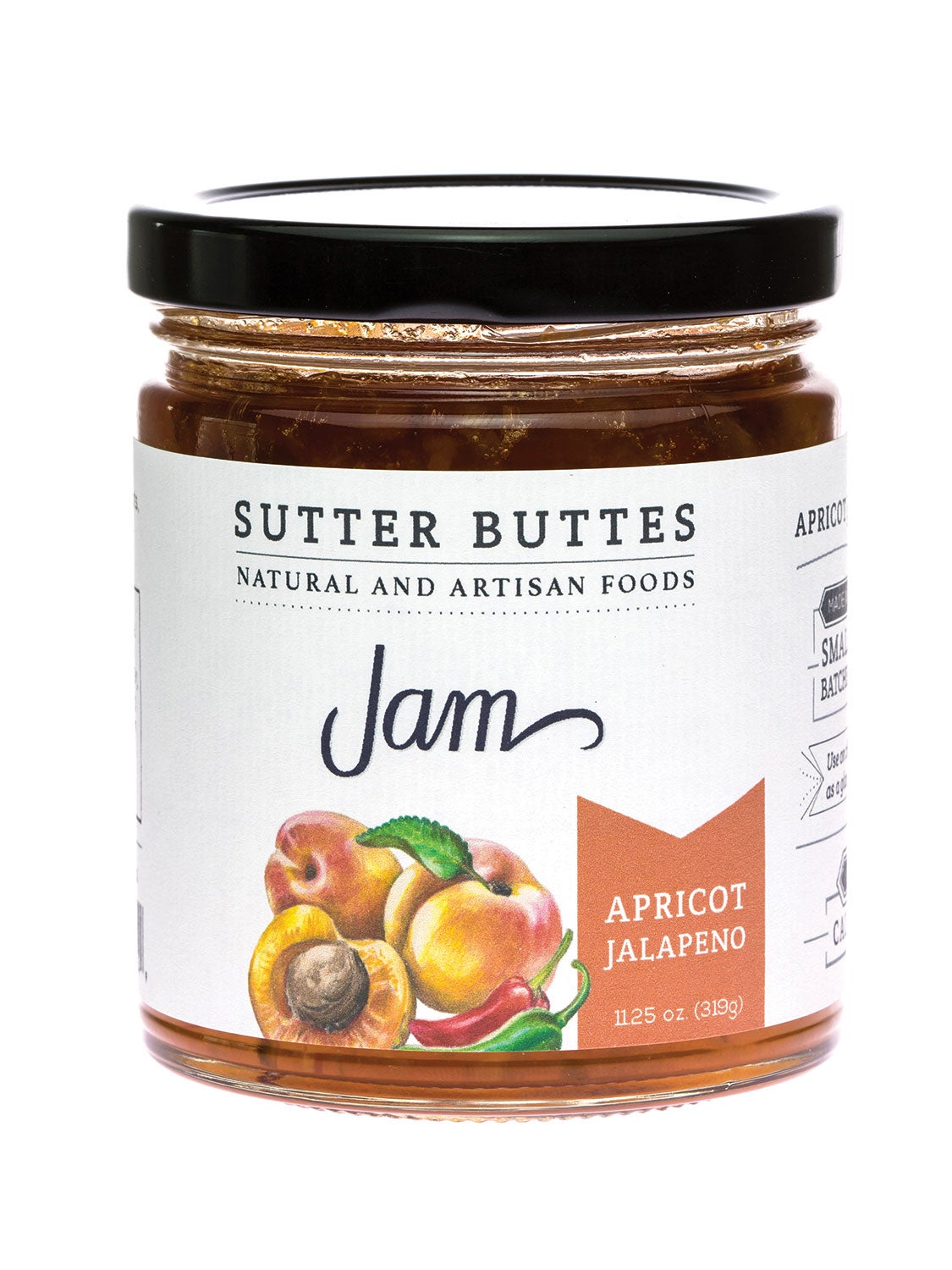 Jam, Apricot Jalapeno, Jar,12 - 319 Gram Avg