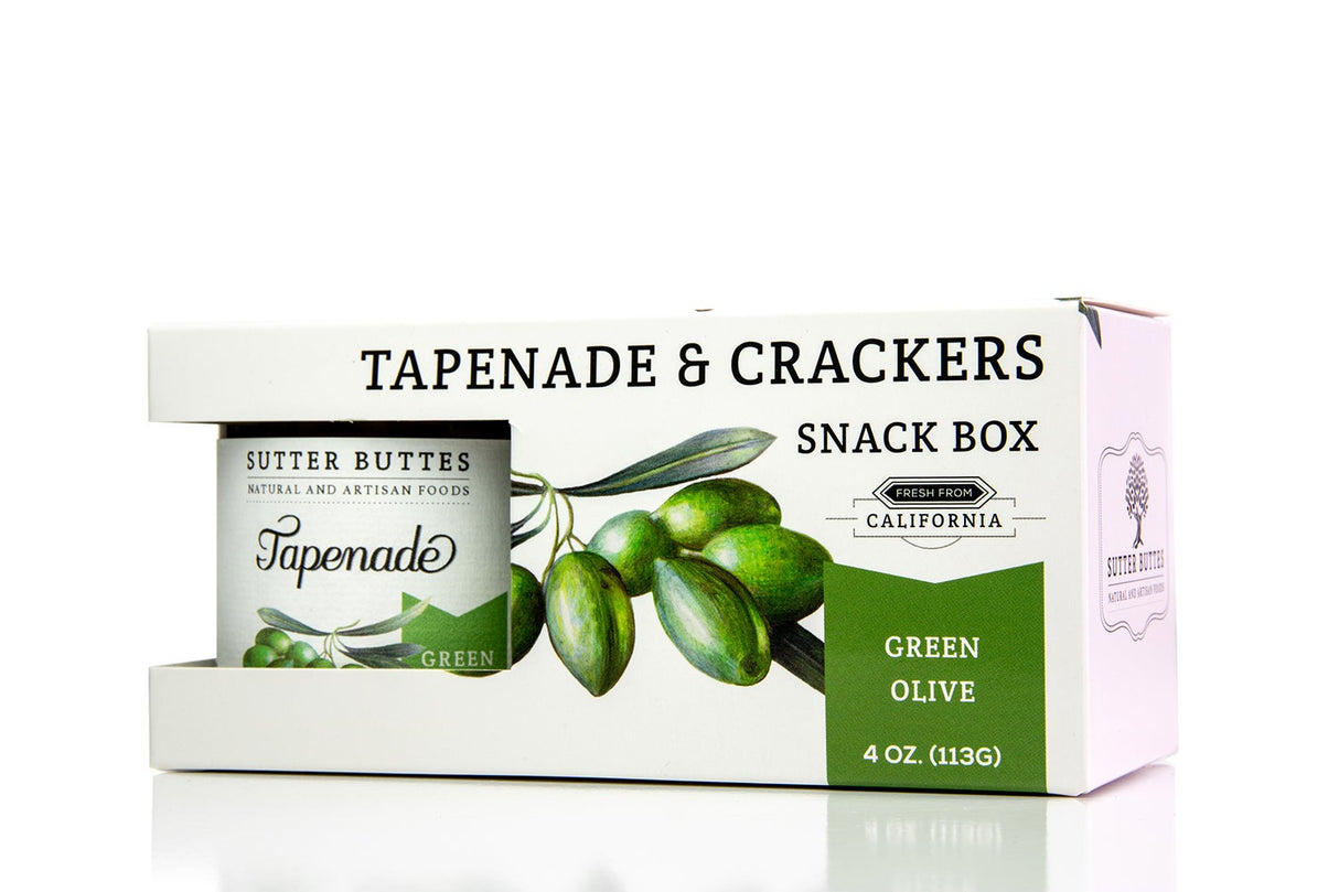 Snack Kits, Green Olive Tapenade,6 - 4 OUNCE