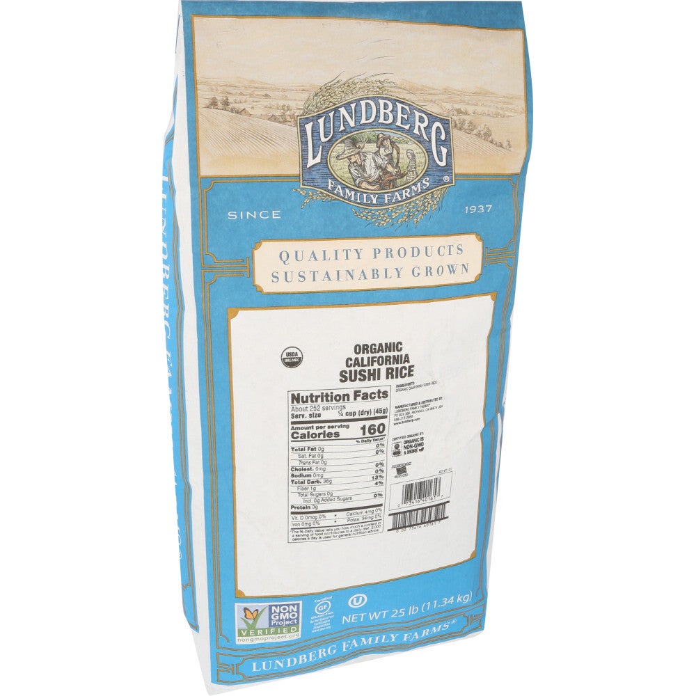 Rice, Sushi,1 - 25 POUND