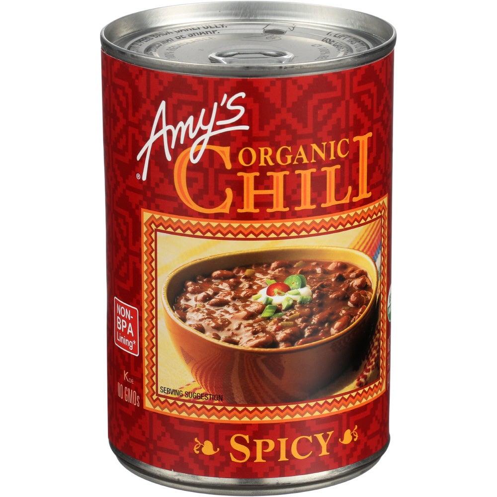 Chili, Spicy, Organic, Ready-to-Serve,12 - 14.7 OUNCE