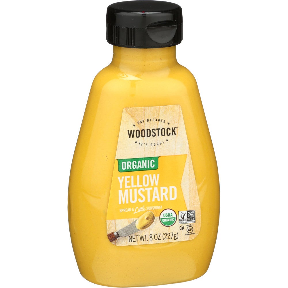 Mustard, Yellow, Organic,12 - 8 OUNCE