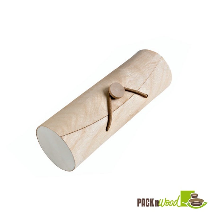 Boxes, 2.5 x 8.9 Inch, Cylindrical, Kraft, Wood, With Latch,1 - 50 COUNT