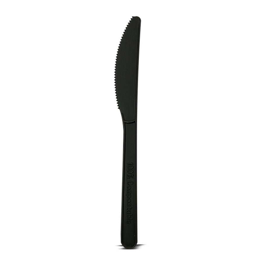 Knives, Plastic, Black, 6 Inch, 6 Linear Inch,20 - 50 COUNT