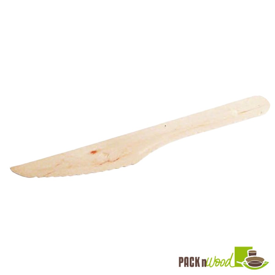 Knives, Wood, Natural, 6.5 Inch, 6.5 Linear Inch,20 - 100 COUNT