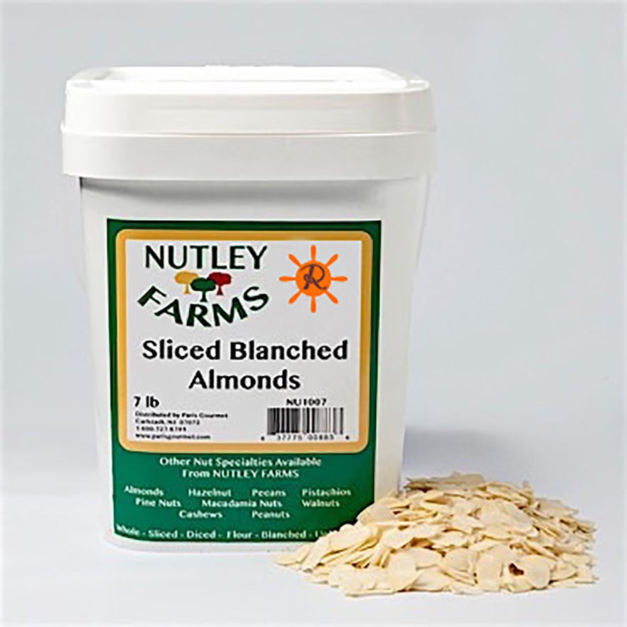 Almonds, Blanched, Sliced,1 - 7 POUND