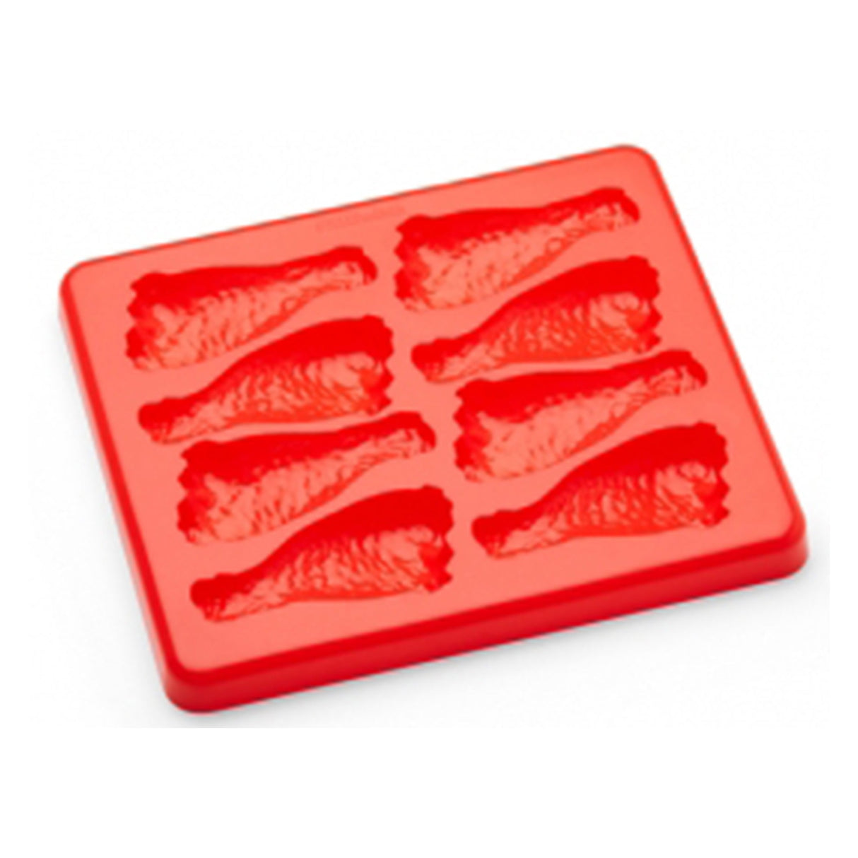 Molds, Food, Chicken Leg, Red, Silicone,2 - 1 EACH
