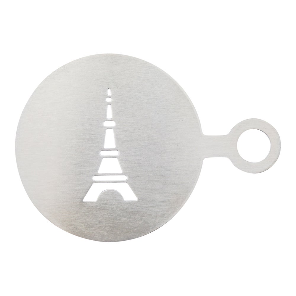 Stencil, Coffee Decorating, Eiffel Tower, Stainless Steel,1 - 1 EACH