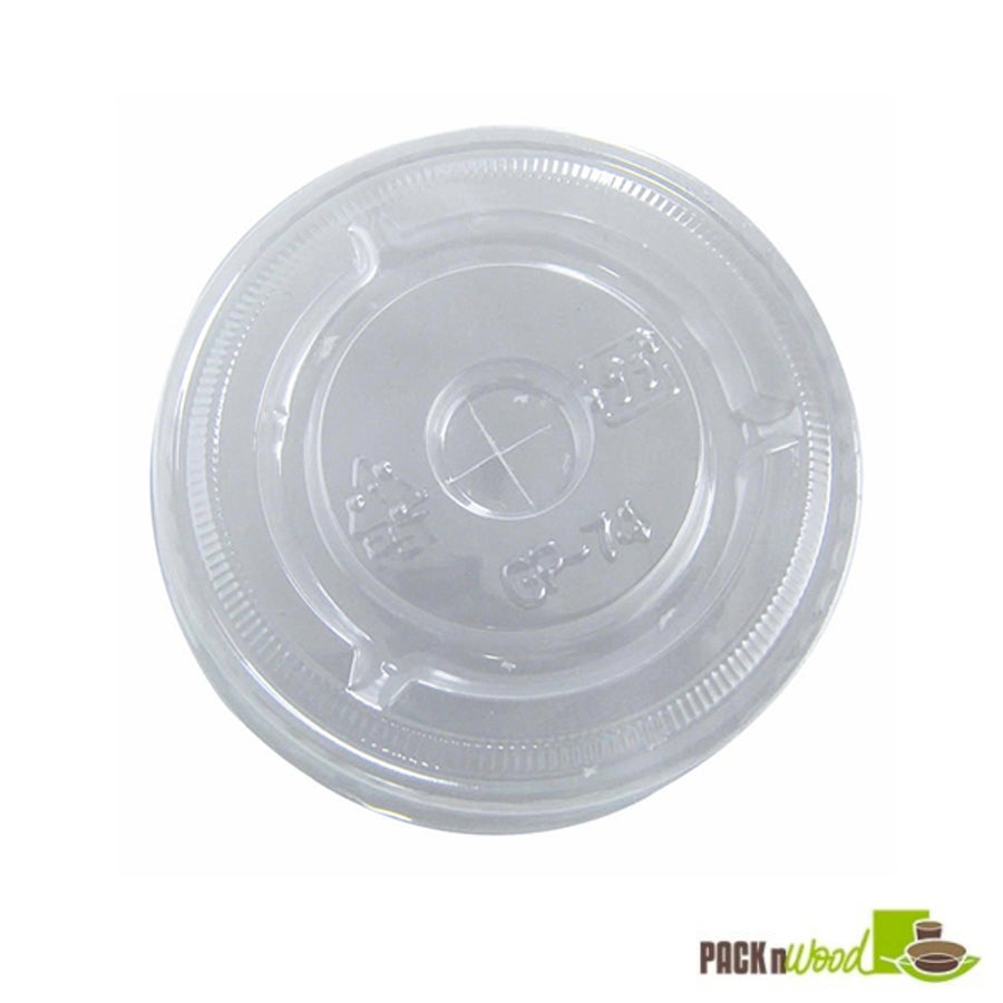 Lids, Flat, Plastic, Clear, for 210POC81N,10 - 100 COUNT