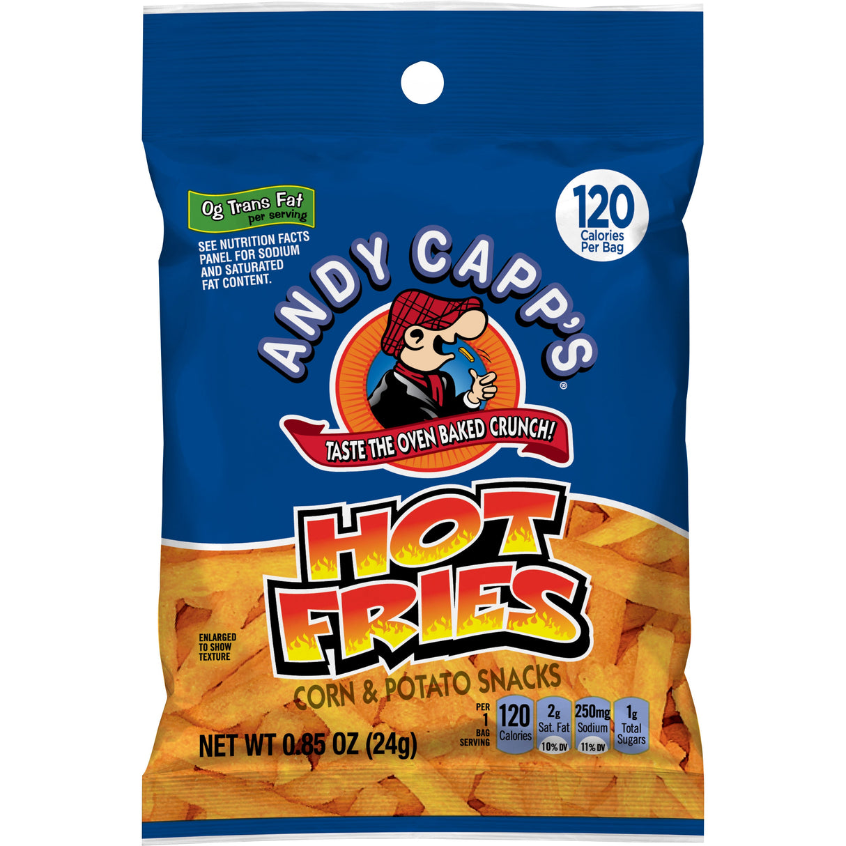 Fries, Hot, Single-Serve,72 - 0.85 OUNCE