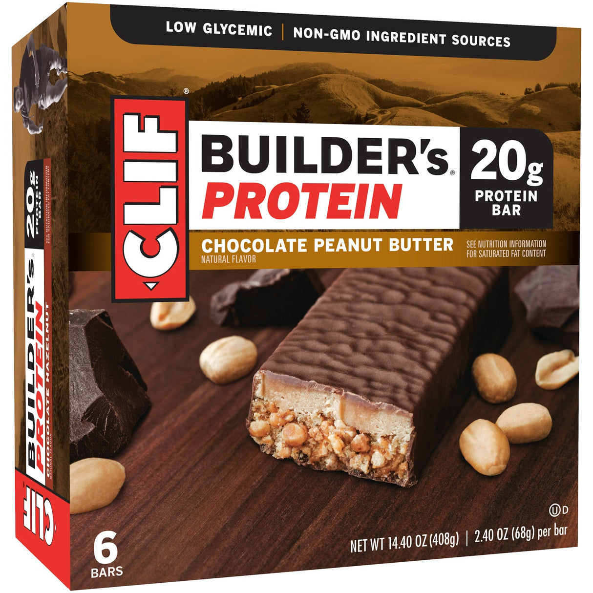 Bars, Peanut Butter, 2.4 Ounce,6 - 6 COUNT