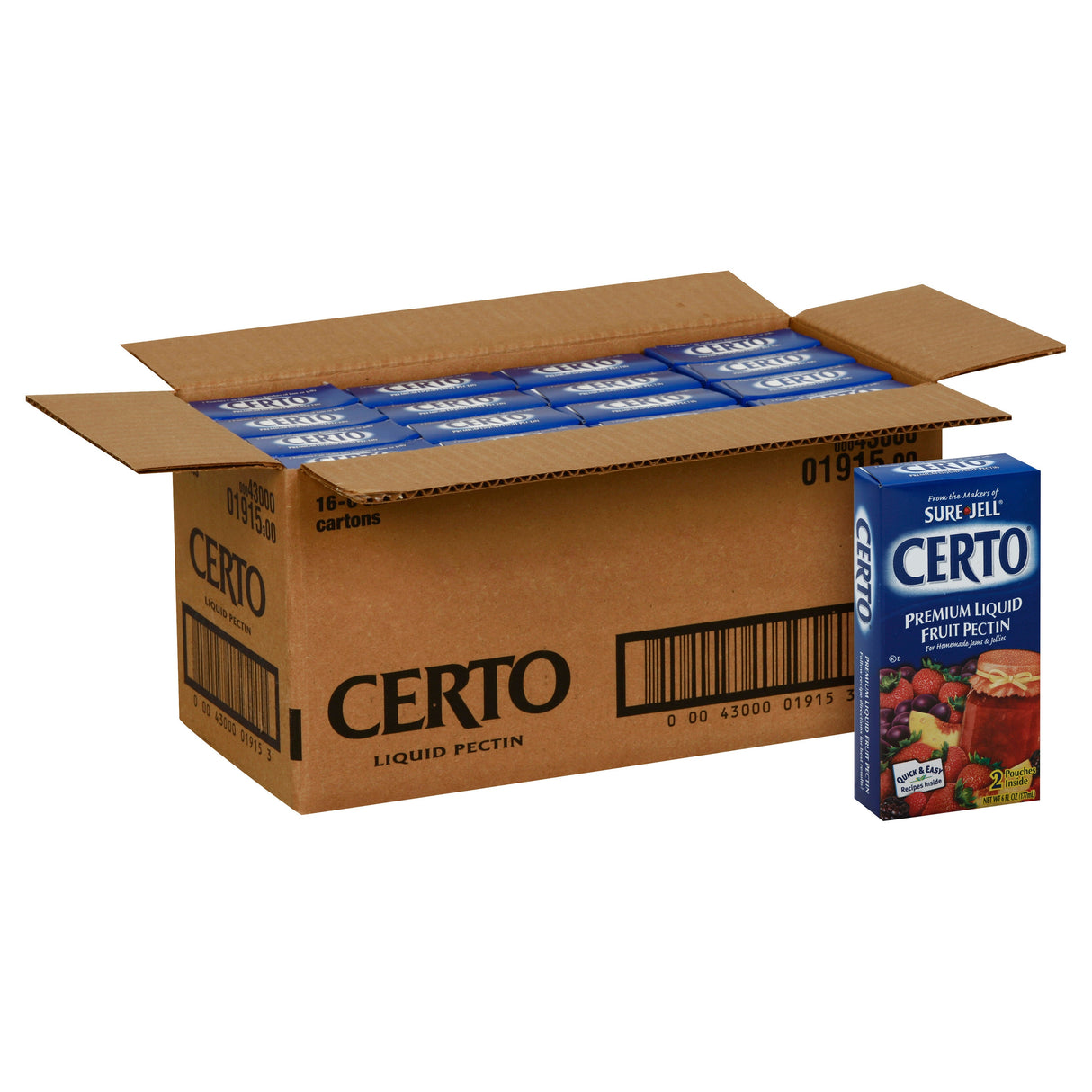 Pectin, Fruit, Certo, Liquid,16 - 6 FLUID