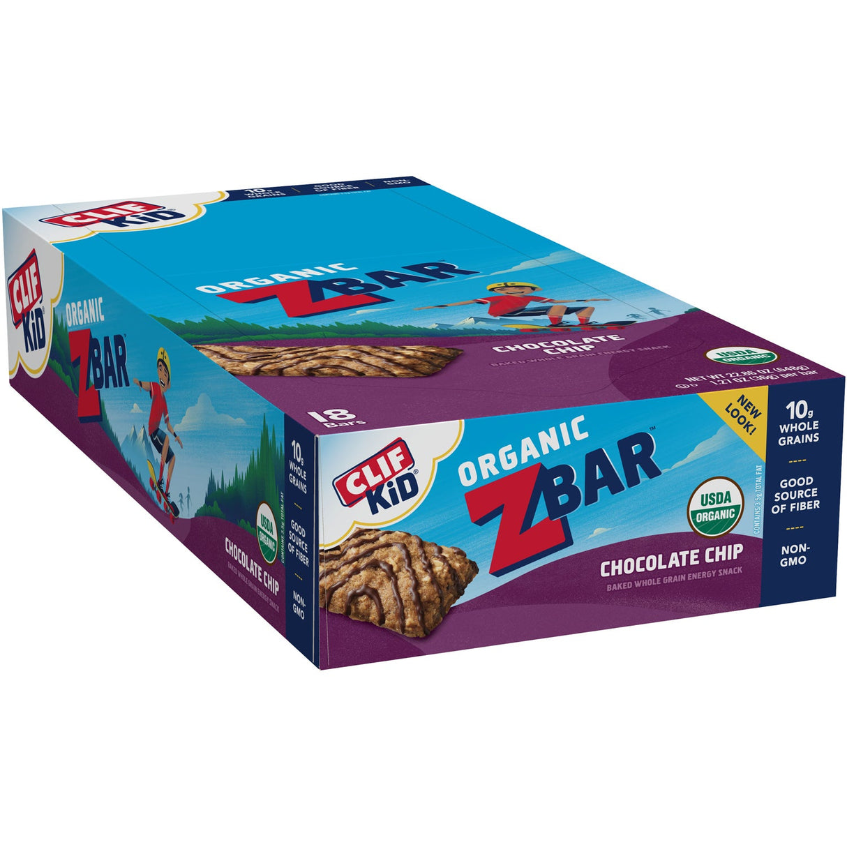 Bars, Zbar, Chocolate Chip, 1.27 Ounce,9 - 18 COUNT