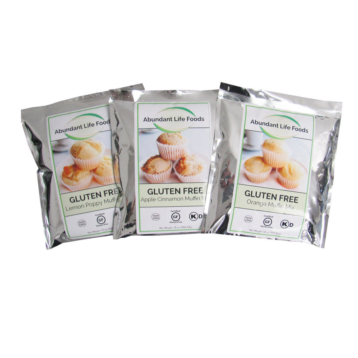 Mix, Muffin, Assorted, Cinnamon Apple/Orange/Lemon Poppy,6 - 12 OUNCE