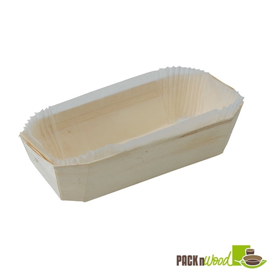 Mold, Baking, 16 Ounce, Wooden, 7.3 x 3.1 x 1.6 Inch,6 - 25 COUNT