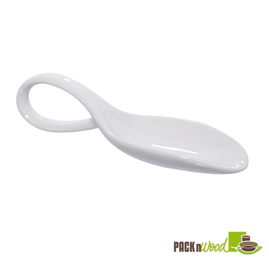 Spoons, Mini, Porcelain, 4.7 x 1.6 x .5 Inch,6 - 4 COUNT