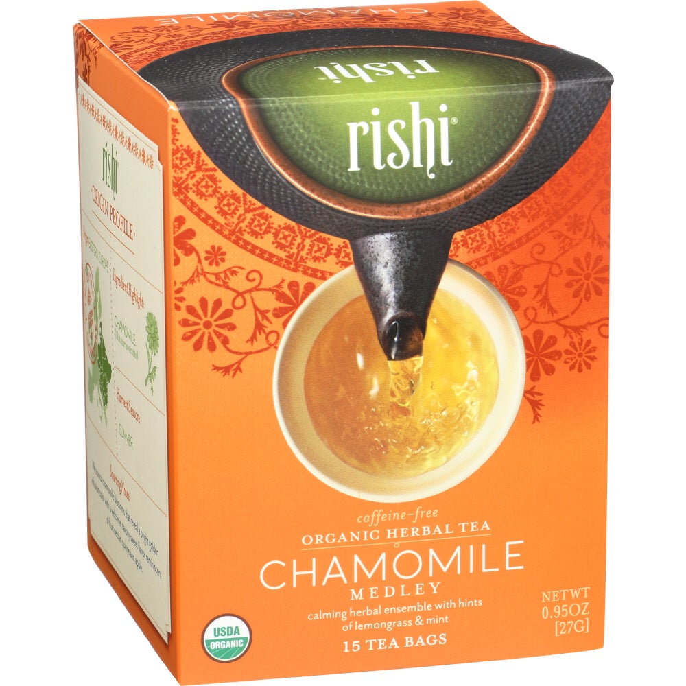Tea, Chamomile Medley, with Filters, 0.95 Ounce,6 - 15 COUNT