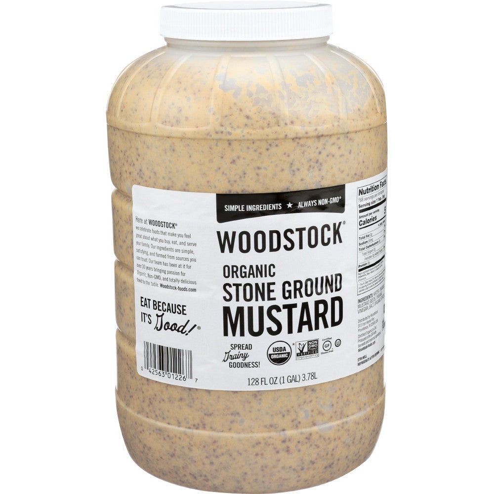 Mustard, Stone Ground, Organic,4 - 128 FLUID