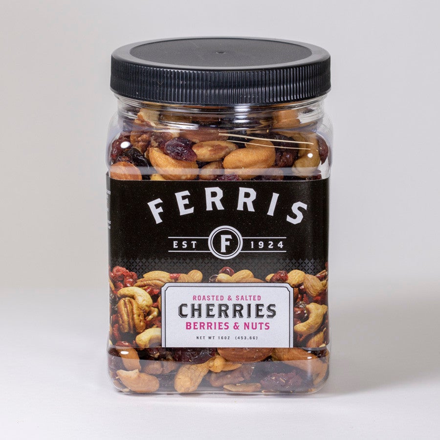 Nuts, Roasted & Salted, with Cherries & Berries,12 - 16 OUNCE