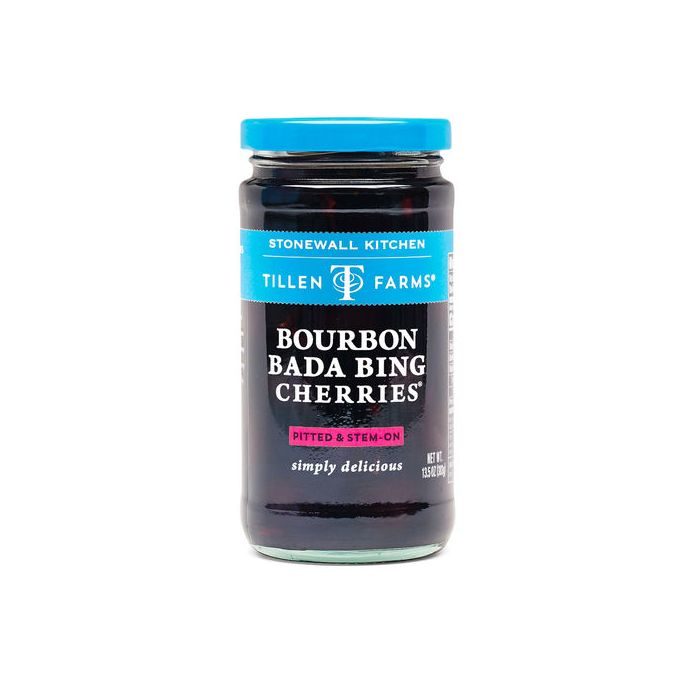 Cherries, Bing, Whole, Pitted with Stem, In Bourbon,6 - 13.5 OUNCE