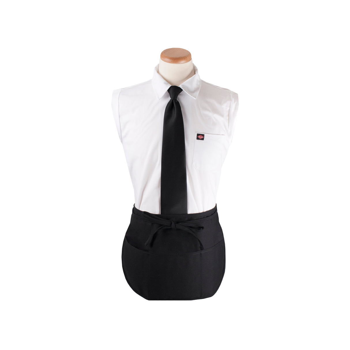 Apron, Waist, Black, Reversible,1 - 1 EACH