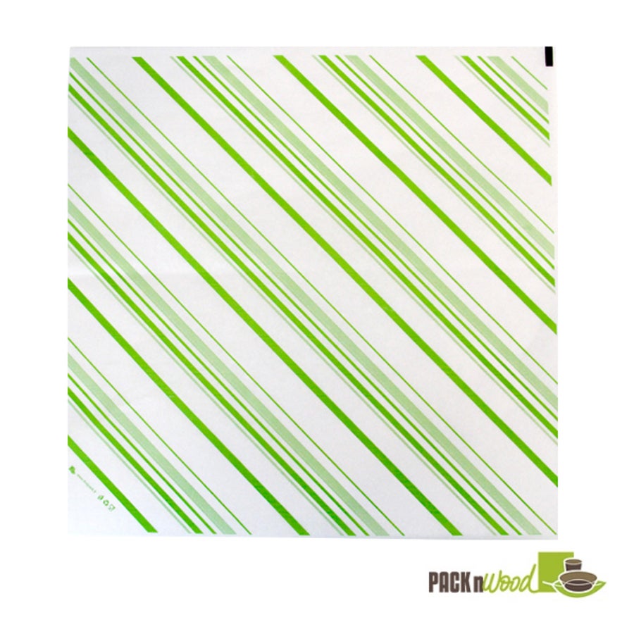 Liners, 12.6 x 12.2 Inch, Paper, Green Design,1 - 500 COUNT