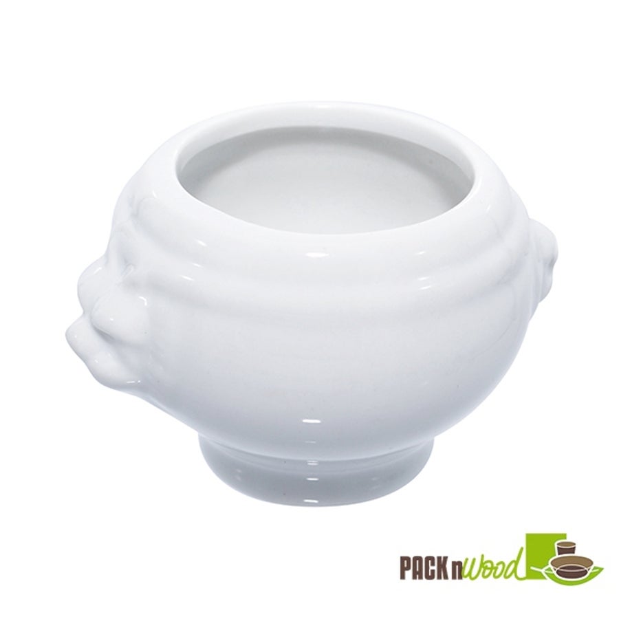 Tureens, Soup, 2.6 Ounce, White, Porcelain, 2.6 Ounce,36 - 1 EACH