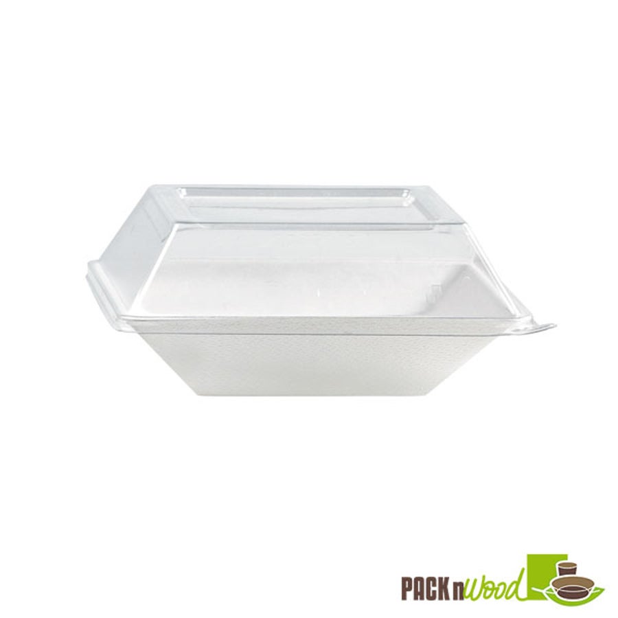Lids, Dome, Plastic, Clear, for 210ECOD1313 Sugarcane Tray,1 - 100 COUNT