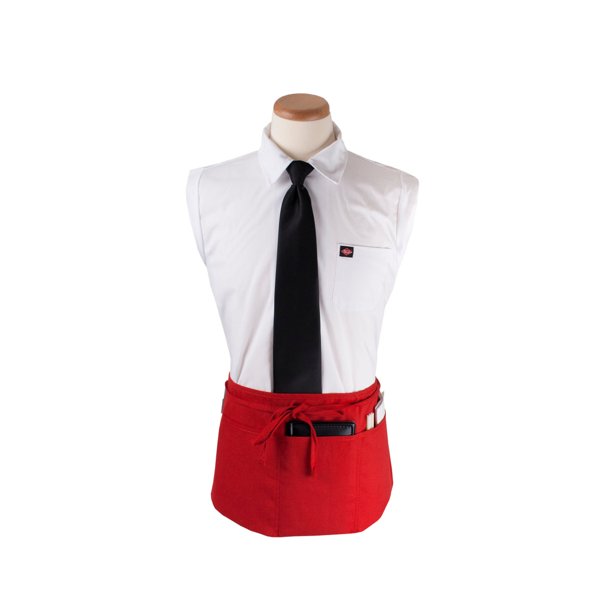 Apron, Waist, Red, 25 x 11 Inch,1 - 1 EACH