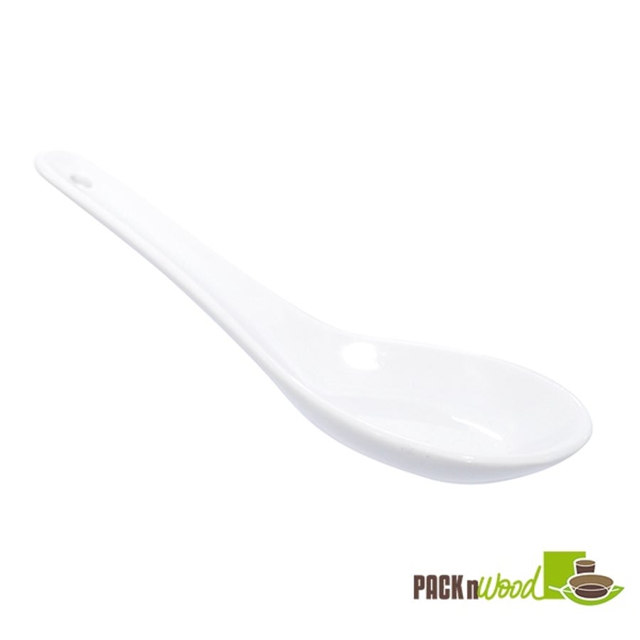 Spoons, Mini Chin, Porcelain, 5 x 1.6 x 0.5 Inch, 0.2 Ounce,36 - 1 EACH