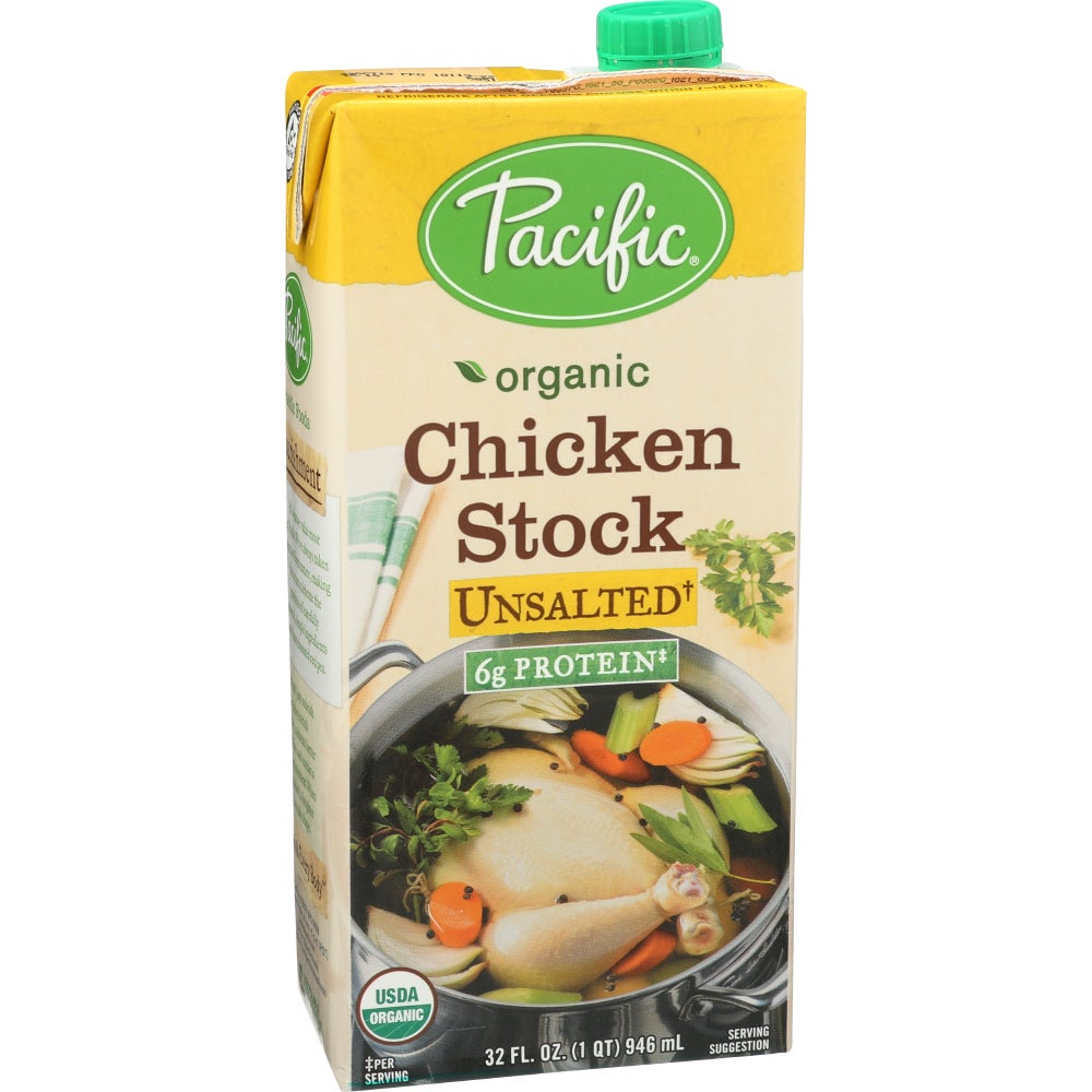 Stock, Chicken, Unsalted,12 - 32 FLUID