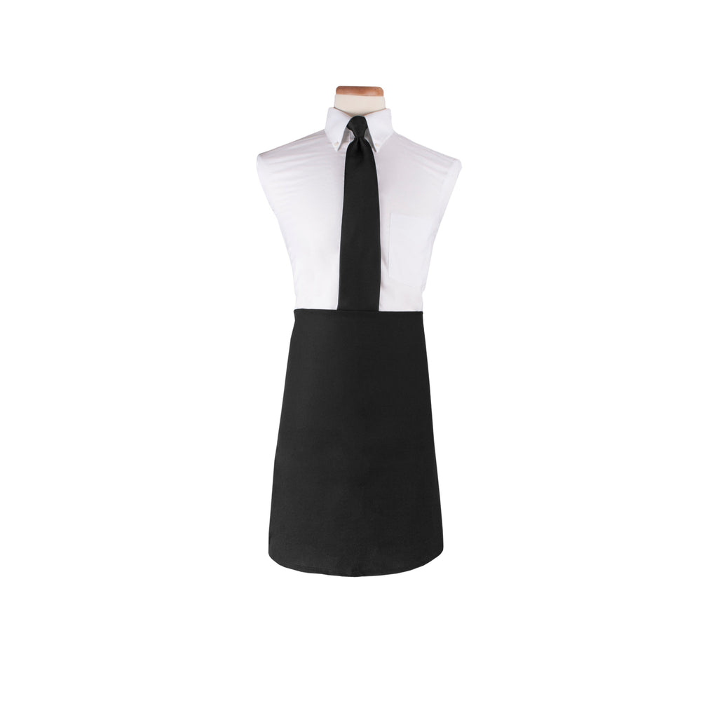 Apron, Four-Way, Black, Reversible,1 - 1 EACH