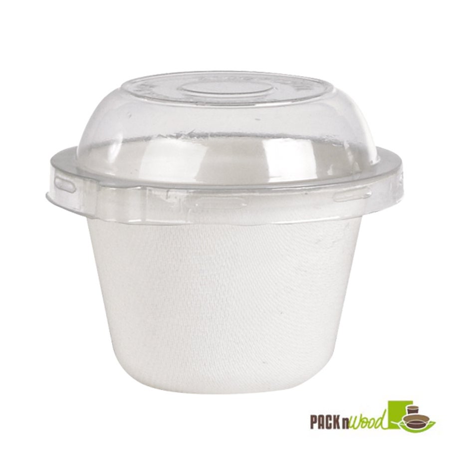 Lids, Low Dome, Plastic, Clear,10 - 50 COUNT