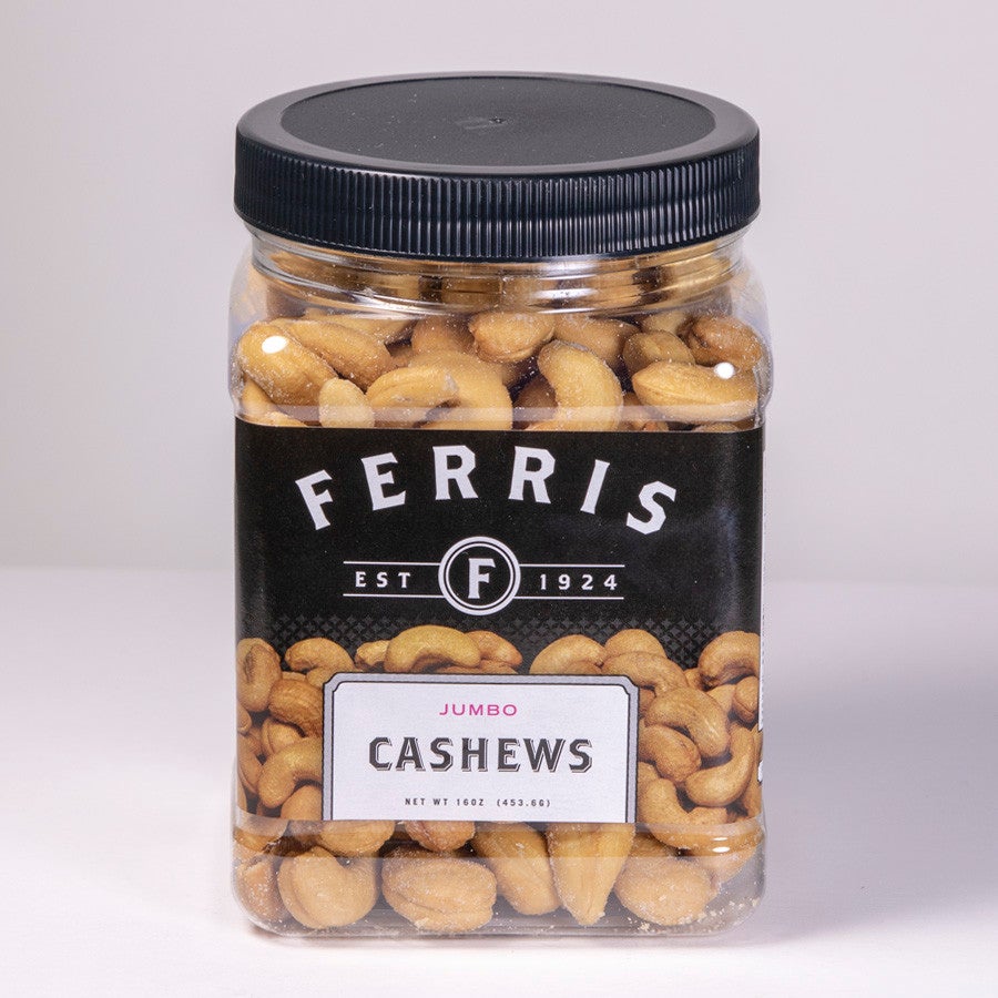 Cashews, Roasted & Salted, Jumbo,12 - 16 OUNCE