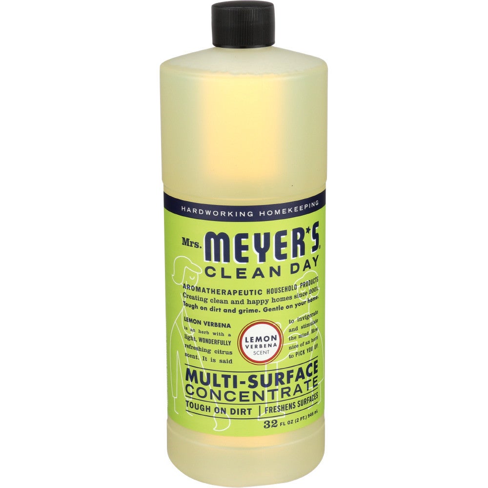 Cleaner, Multi-Surface, Concentrated, Liquid, Lemon Verbena,6 - 32 FLUID