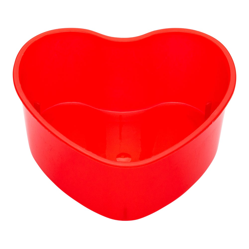 Cups, 5 Ounce, Plastic, Red, Heart,1 - 100 COUNT