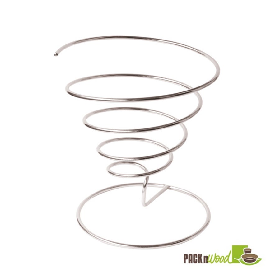 Baskets, 5.1 x 7.1 Inch, Conical, Stainless Steel,6 - 1 COUNT