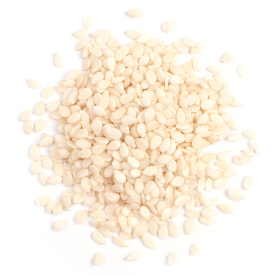 Spice, Sesame Seeds, Hulled, White,1 - 5 POUND