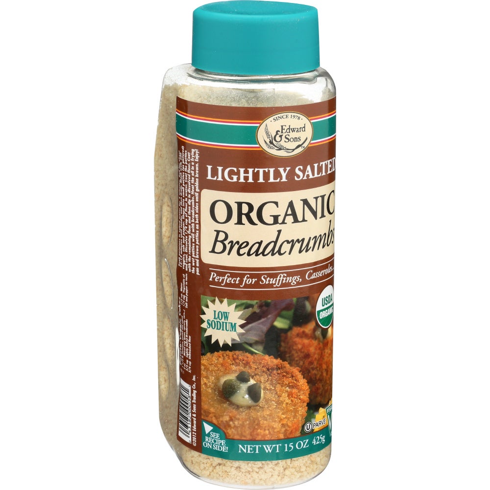 Bread Crumbs, Lightly Salted, Organic,6 - 15 OUNCE