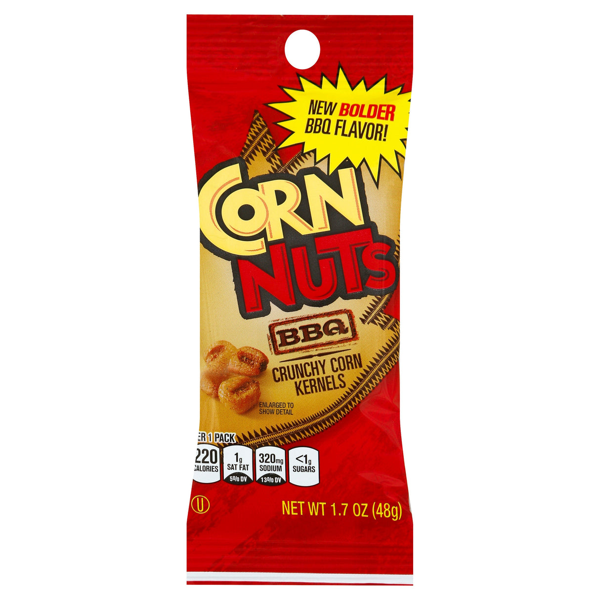 Corn Nuts, Barbecue, Single-Serve,12 - 18 COUNT