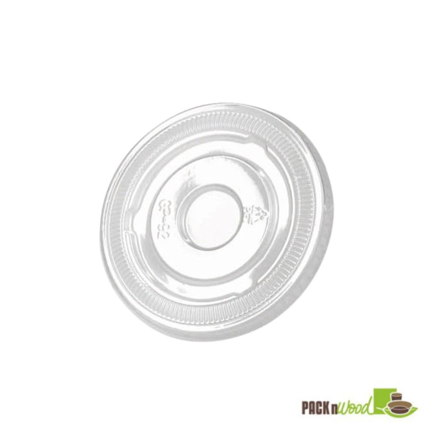 Lids, Flat, Plastic, Clear, PET, 3.1 Linear Inch,10 - 100 COUNT