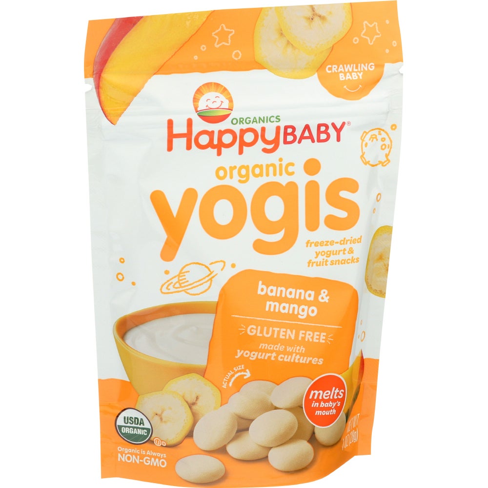 Snacks, Yogurt & Fruit, Freeze Dried, Banana Mango,8 - 1 OUNCE