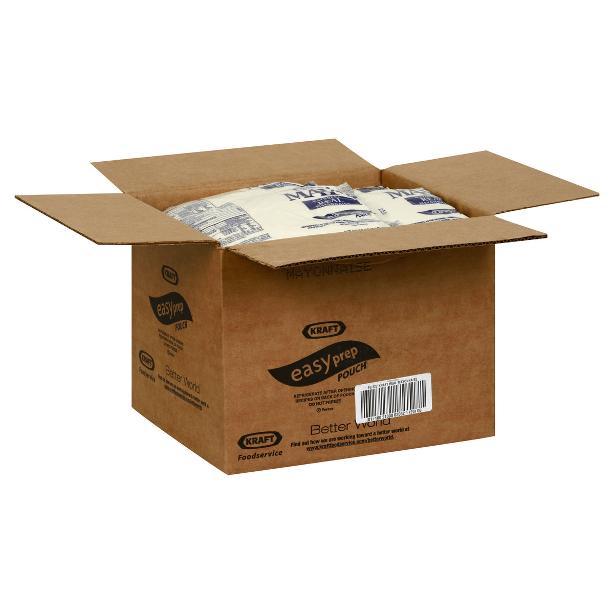Mayonnaise, Real, Spoonable, Shelf-Stable, Easy Prep Pouch,16 - 32 OUNCE