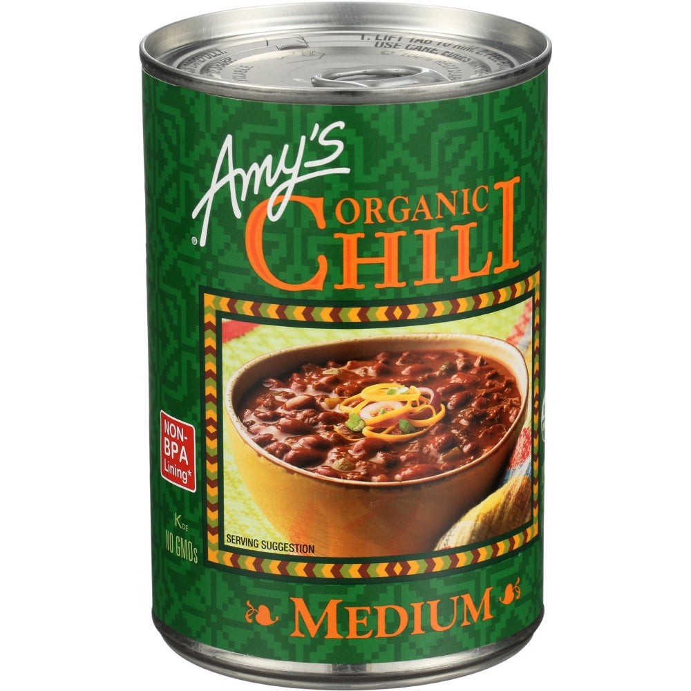 Chili, Medium, Organic, Ready-to-Serve,12 - 14.7 OUNCE