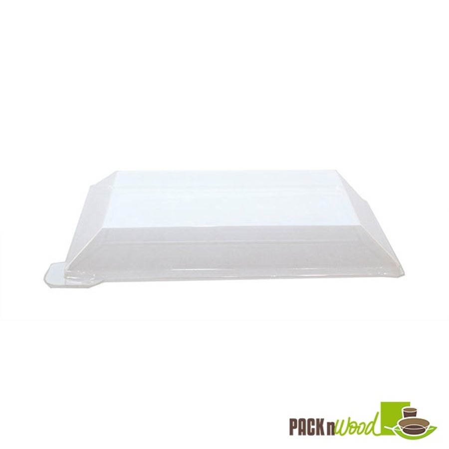 Lids, Low Dome, Plastic, Clear,2 - 50 COUNT