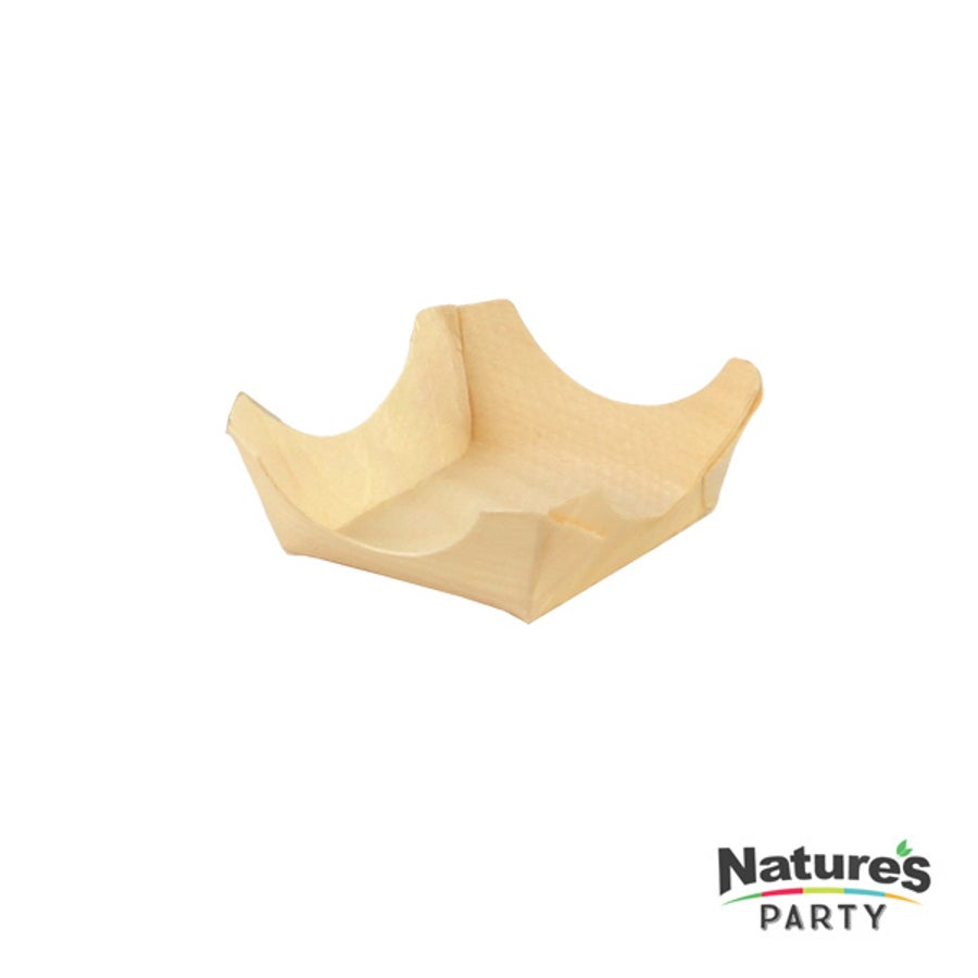 Plates, Cradle, 2.3 Inch, Wooden, Natural, 2.3 Linear Inch,24 - 12 COUNT