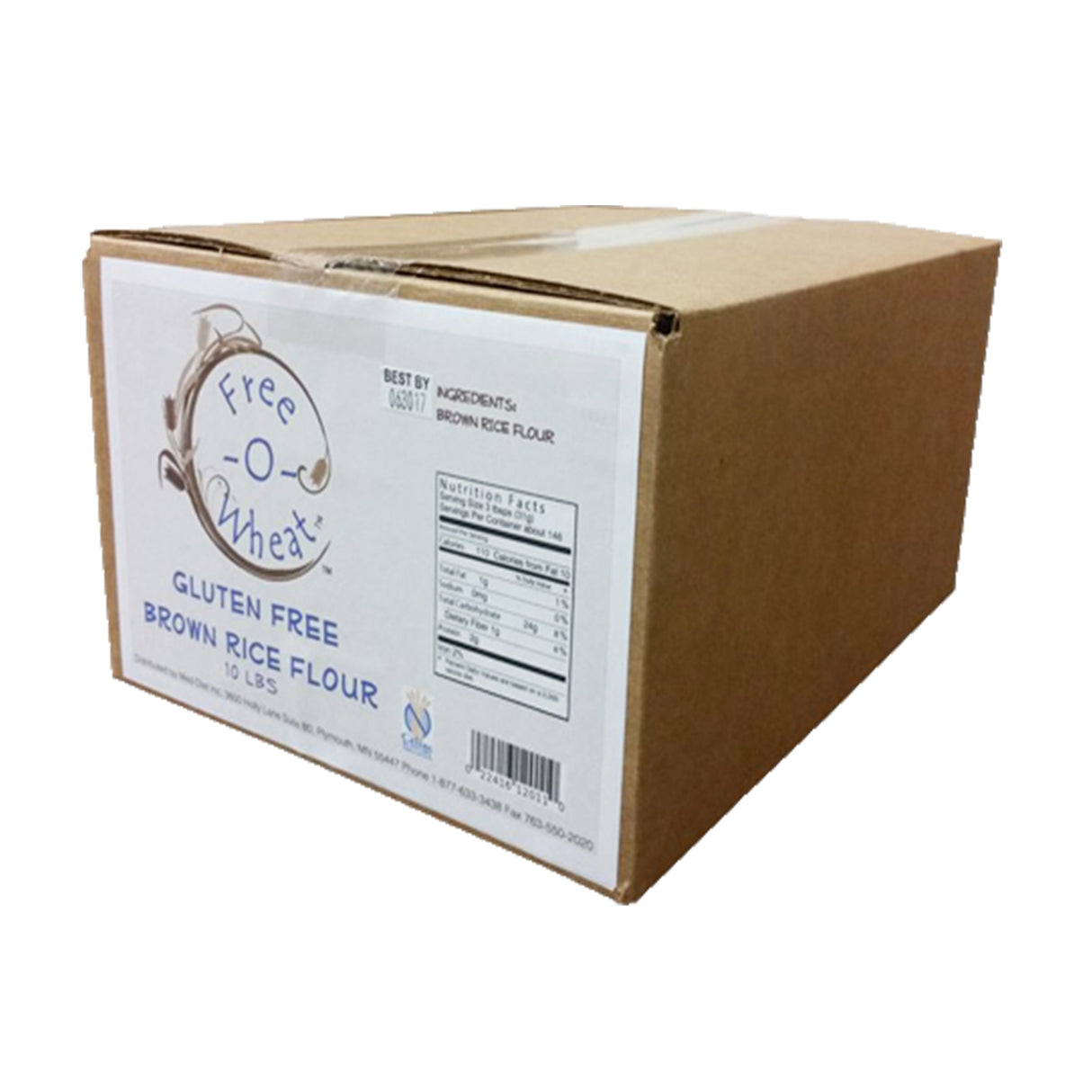 Flour, Brown Rice, Bulk,1 - 10 POUND