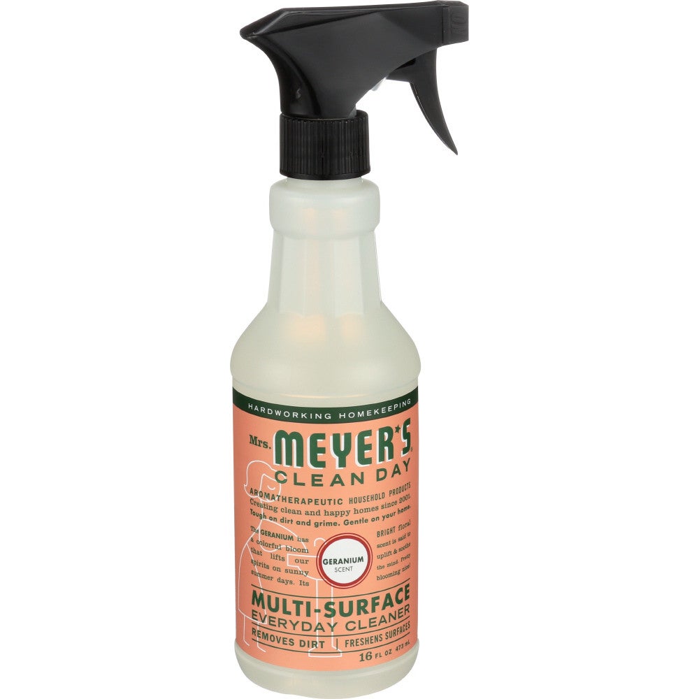 Cleaner, Multi-Surface, Ready-to Use, Spray, Geranium,6 - 16 FLUID