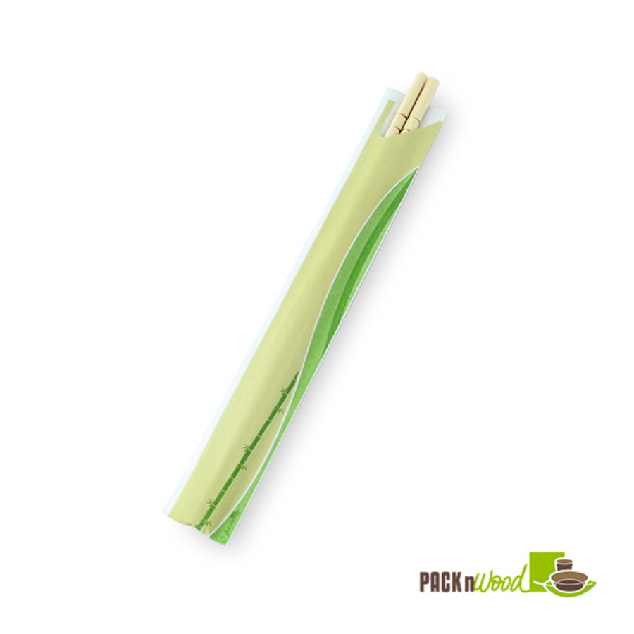 Chopsticks, Bamboo, 7.9 Inch, in Sleeve, 7.9 Linear Inch,20 - 100 COUNT